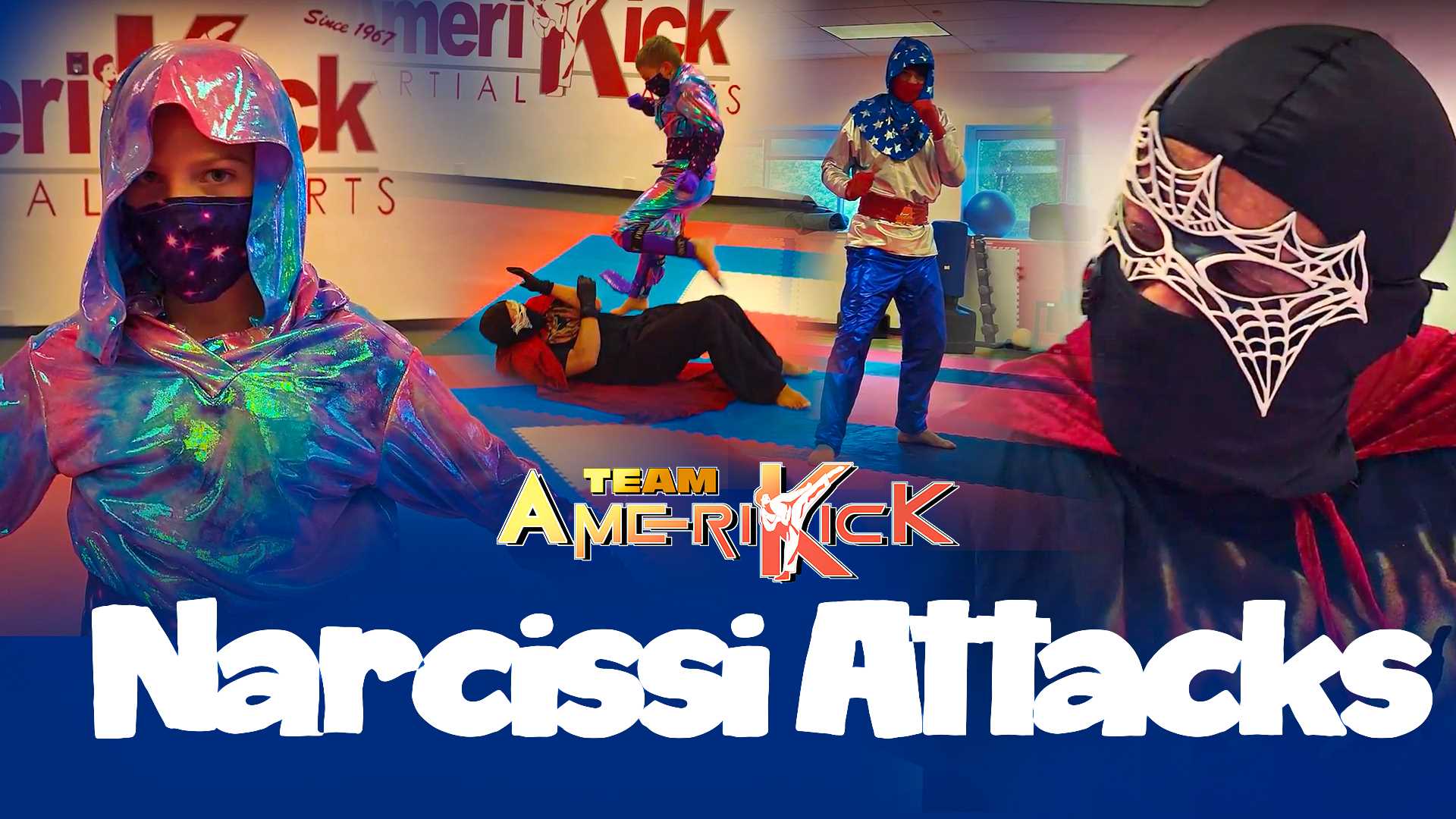 Amerikick Action | Team AmeriKick: NARCISSI ATTACKS!