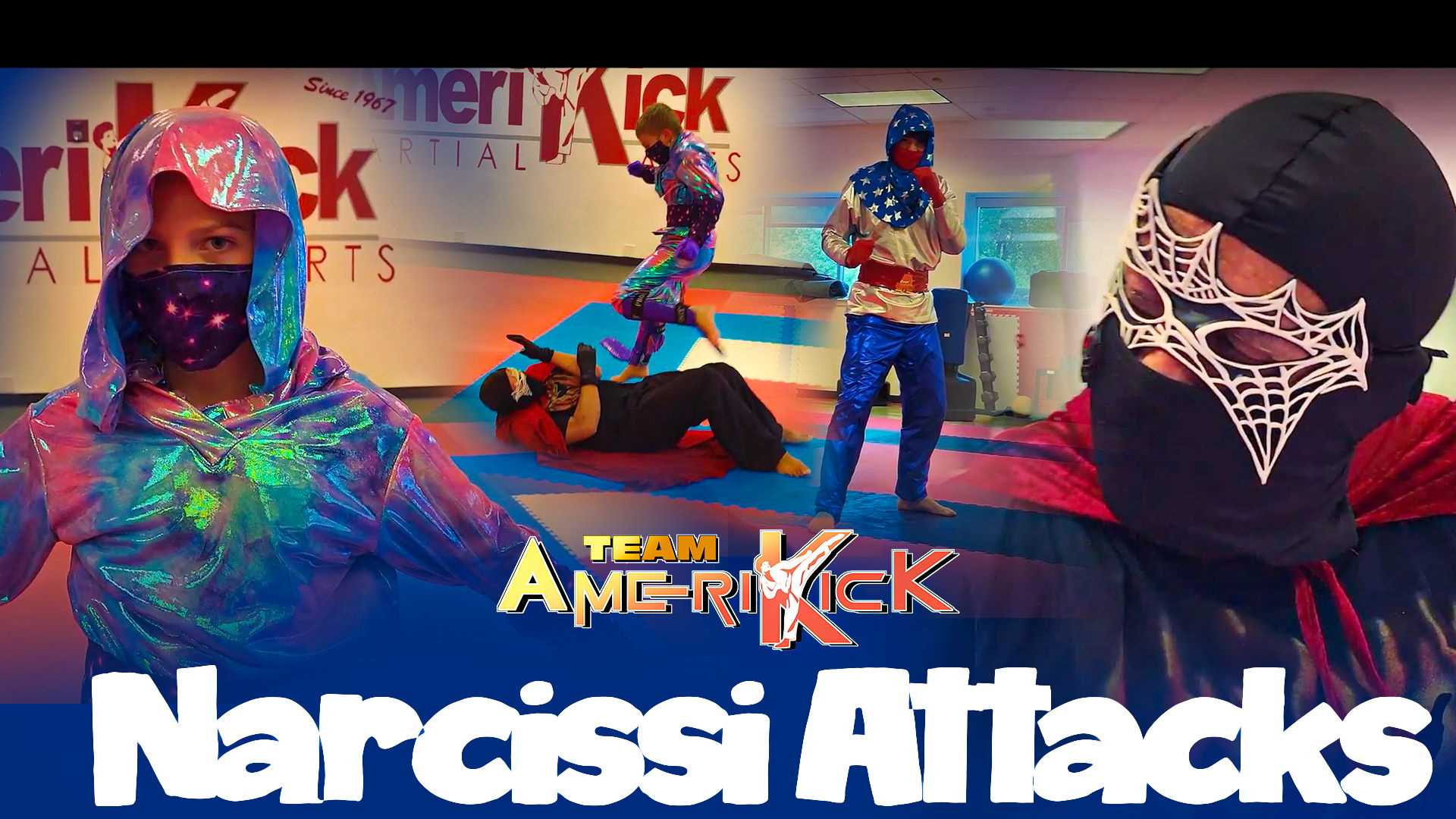 Amerikick Action | Team AmeriKick: NARCISSI ATTACKS!